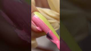 colourful shining nails art design Turorial 💅🏻naildesign shortvideo nailart shorts [upl. by Nnahtebazile999]