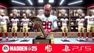 Cardinals vs 49ers Madden 25  PS5 Week 5  Mundogamerbrasil [upl. by Ecnerual]