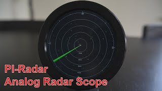 PiRadar  Analog Radar Display [upl. by Kristian]