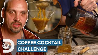 Tasty Coffee Liquor Challenges Distillers Skills  Moonshiners Master Distiller [upl. by Alfy]