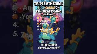 ranking GHOSTYMPA ethereal Workshop monsters on ethereal Island mysingingmonsters [upl. by Eniotna741]