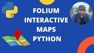 Interactive maps using Folium  Python [upl. by Airb807]