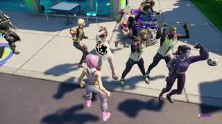 Emote Battles with NEW Harmonizer Skin Rift Tour Event [upl. by Oletha]