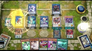 Masterduel 15 Card Combo Wakaushi into Full Amorphage Lock [upl. by Yelrahc754]