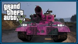 GTA 5 CUSTOM TANKS JETS HELICOPTERS amp MORE [upl. by Ajdan585]