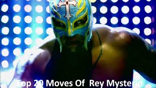 Top 20 Moves Of Rey Mysterio [upl. by Hallette]