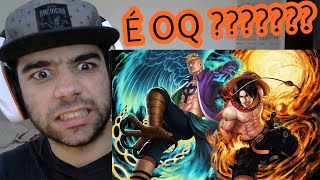 REACT  AMV BARBA BRANCA VS MARINE  ONE PIECE [upl. by Oicneserc]