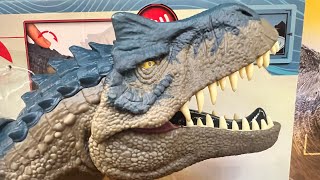 Epic Evolution Allosaurus Toy Jurassic World RUTHLESS RAMPAGE ALLOSAURUS [upl. by Monahon]