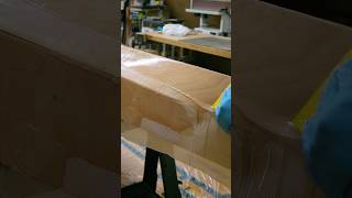 Structure for the Kayak  Fiberglassing the Hull [upl. by Aciras958]