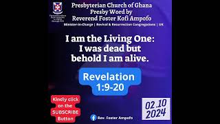 PCG Presbyterian Church of Ghana Almanac Presby Word by Rev Foster Ampofo 021024 [upl. by Lindie]