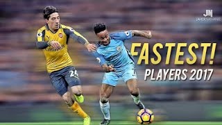 Fastest Football Players  Amazing Sprints amp Runs 2017 HD [upl. by Alix]