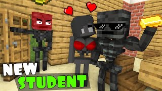 Monster School  BREWING NEW STUDENT  Minecraft Animation [upl. by Nyllek501]