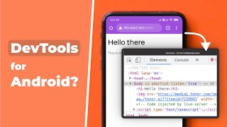 DevTools for Android 🤔 Setting up Chrome Remote Debugging [upl. by Ellerey476]