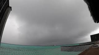 🌧🌬 Rainstorm in Maldives [upl. by Linnell]