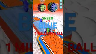 Green vs Blue 💙 Which 1 million GB Ball is Yours 🥰❓ shorts goingballs youtubeshorts [upl. by Llertnac574]