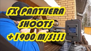 FX Panthera shoots 1900 ms😱 [upl. by Tybi]