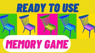 🛁Try this FUN ESL memory game for BEGINNERS INTERMEDIATE Furniture Edition No PREP [upl. by Lorrie941]