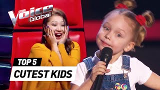 CUTEST Blind Auditions on The Voice Kids [upl. by Dilaw]