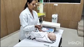 Clinical Procedure on Anthropometric Measurements of Newborn by MrsRohini Dani [upl. by Kcirnek324]