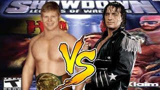 Showdown Legends Of Wrestling Bob Backlund vs Bret Hart [upl. by Cammy]