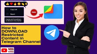 How to Download Files from Secured  Blocked Telegram Channel  Veertutorial [upl. by Katt]