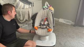 4moms MamaRoo video review and walkthrough [upl. by Sitsuj982]