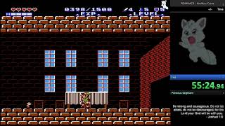 Zelda II  Amidas Curse  part 2 Purple palace White palace [upl. by Rozella732]