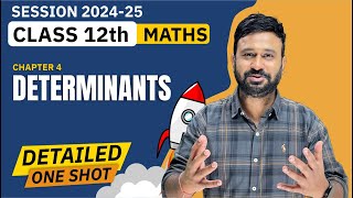 Determinant Detailed One Shot  Class 12 Maths CH  4 Detailed One Shot  VidyaWise [upl. by Koch]