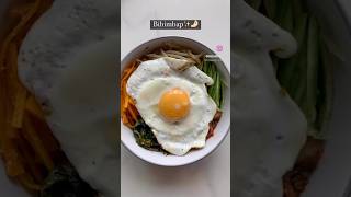 Bibimbap🤌🏼🤤 bibimbab cookingathome yumyum keepingitreal [upl. by Ludwig108]