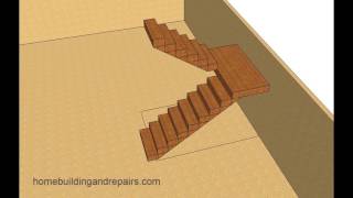 Ideas for Designing Landing Stairs in Small Spaces – Building and Remodeling [upl. by Llerrit560]