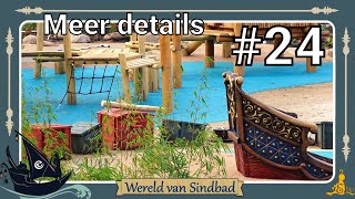 Efteling 🛠️ BOUWUPDATE Sindbad themagebied 24 [upl. by Aseek]