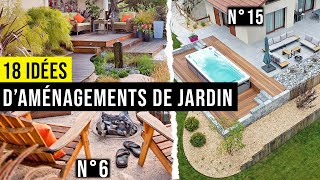 18 Idées dAménagement de Jardin  Inspirations pour son Jardin [upl. by Leah]