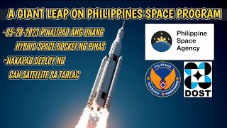 NAKALIPAD NA ANG UNANG SPACE ROCKET NG PILIPINAS NA MAKAKAPAGPADALA NG SATELLITE SA PANGKALAWAKAN [upl. by Boyes860]