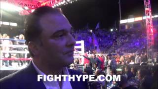 RICHARD SCHAEFER EYES quotMANY GREATquot OPTIONS FOR MATTHYSSE AND MOLINA AFTER quotUNBELIEVABLE PERFORMANCEquot [upl. by Keg]