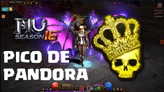 🤑 PICO DE PANDORA  PANDORA PICK  MU ONLINE SEASON 16 🤑 [upl. by Eenahs]