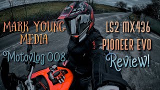 LS2 MX436 Pioneer Evo Motovlog 008 [upl. by Casia]