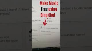 How To Create Free Music Using AI with Bing Chat with Suno 🎶🎼🥁 [upl. by Kone]