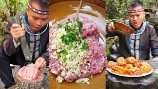 【ASMR MUKBANG】GRILLED CHICKEN ON STONE SLABVERY STIRFRIEDBRAISED ESCARGOT [upl. by Adnaval422]