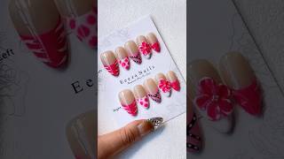 The brand new mystery box is here ‼️ nails kawaiinails nailart asmr valentinesnails 3dflowers [upl. by Alyakcm]