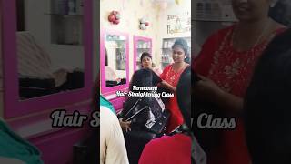 Permanent Hair Straightening BeauticianShortsYoutubeshortsindiaHair stylesMakeover [upl. by Abbe642]