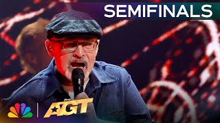 Richard Goodall Sings An INCREDIBLE Cover Of quotEye of the Tigerquot by Survivor  Semifinals  AGT 2024 [upl. by Ranite]