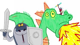 NEW ZIG AND SHARKO  Knights amp Dragons SEASON 4 New episodes  Cartoon Collection for kids HD [upl. by Reiser356]