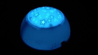 Chicco First Dreams GoodNight Stars Projector Review [upl. by Margarette]