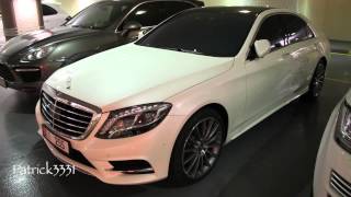 2014 MercedesBenz SClass W222 S500  first one in Dubai [upl. by Thebault589]