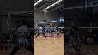 NO LOOK DROP SHOT 🏐 volleyballers athlete shortvideo trending [upl. by Leissam]