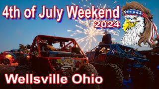 4th of July Weekend Offroading and Camping at Wellsville [upl. by Rebliw]