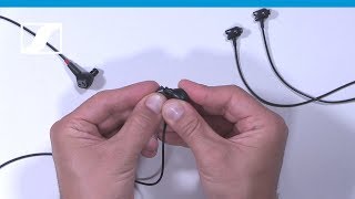 How to put on Comply foam tips I Sennheiser [upl. by Anahsahs787]