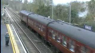 60019 Bittern and 60163 Tornado at speed [upl. by Scarito739]