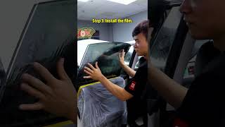 Upgrade Your Driving Experience with Our Ceramic Car Window Film windowtint howtoinstall [upl. by Larisa]