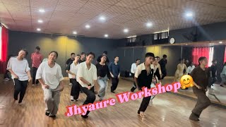 Jhyaure workshop to See Dance Competition season 5 contestants🤘❤️💫 [upl. by Yrreiht]